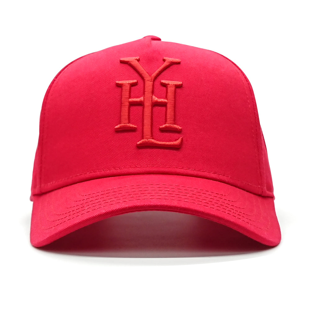 YoungHotLoaded - Red Monogram Canvas Trucker