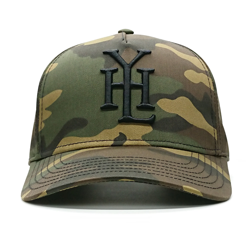 YoungHotLoaded - Camo Monogram Canvas Hat