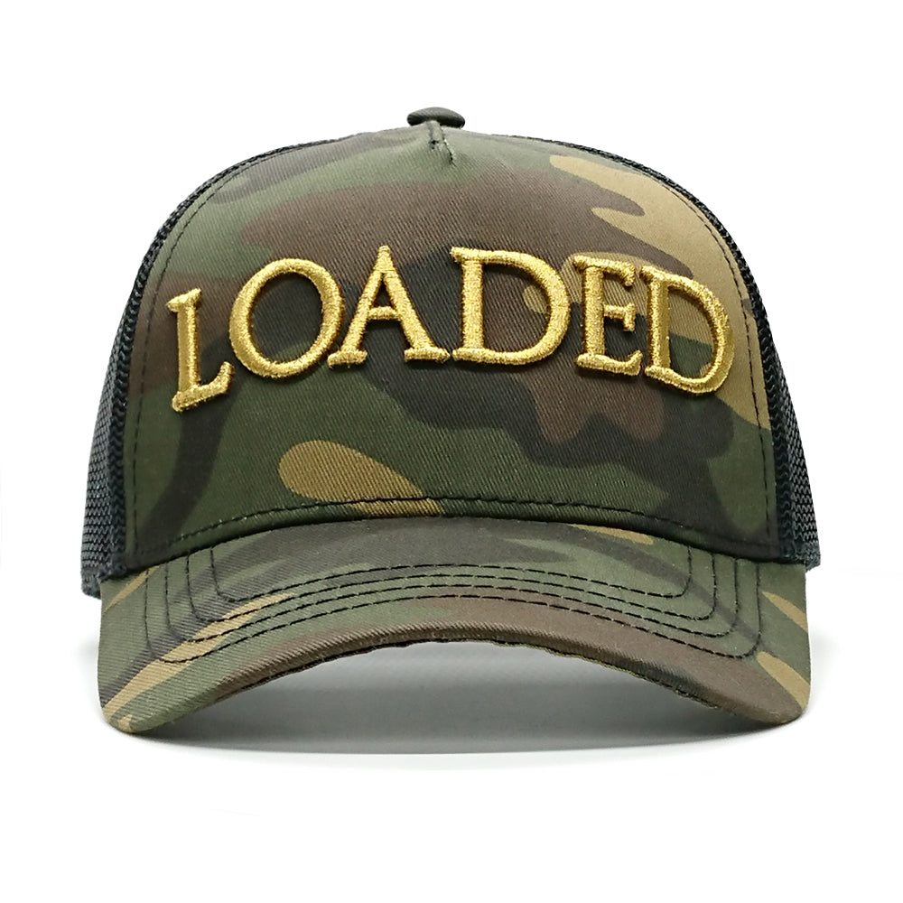 YoungHotLoaded - Kids Camo LOADED Mesh Trucker