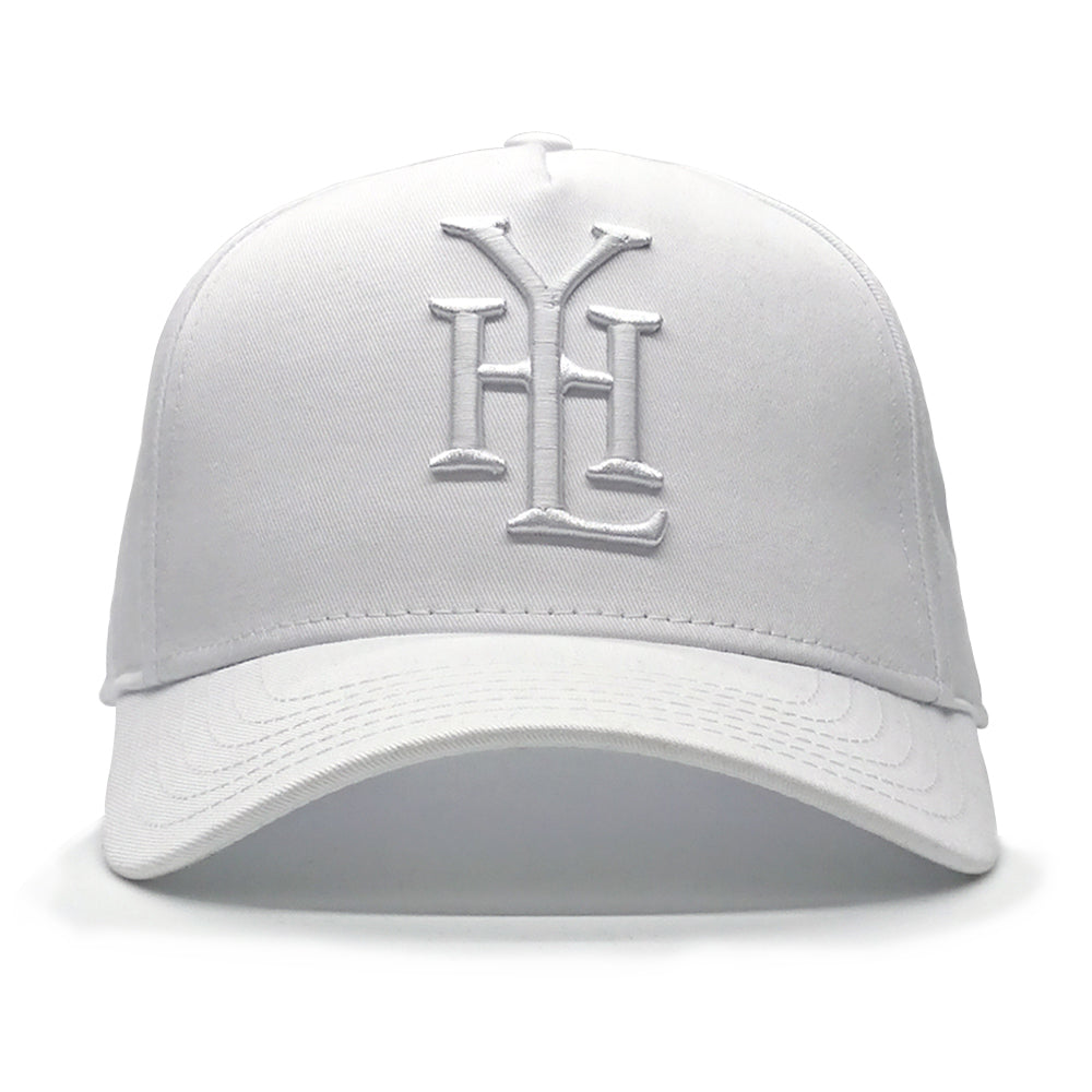 YoungHotLoaded - White Monogram Canvas Trucker