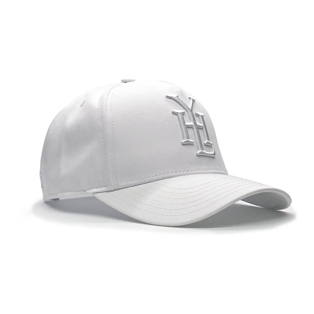 YoungHotLoaded - White Monogram Canvas Trucker