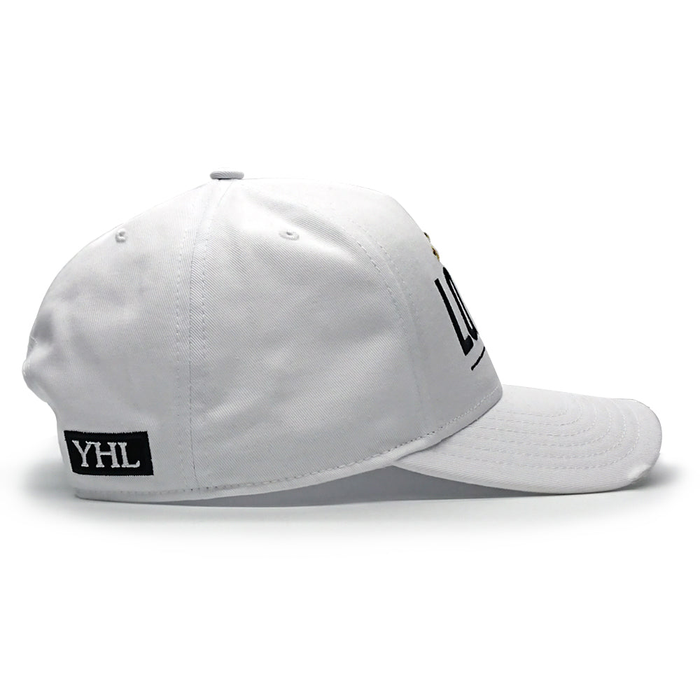 YoungHotLoaded - White YHL 5Star Patch Canvas Trucker