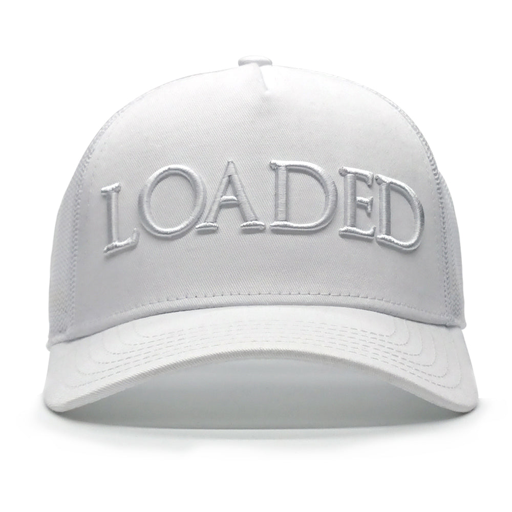 YoungHotLoaded - White LOADED Mesh Trucker