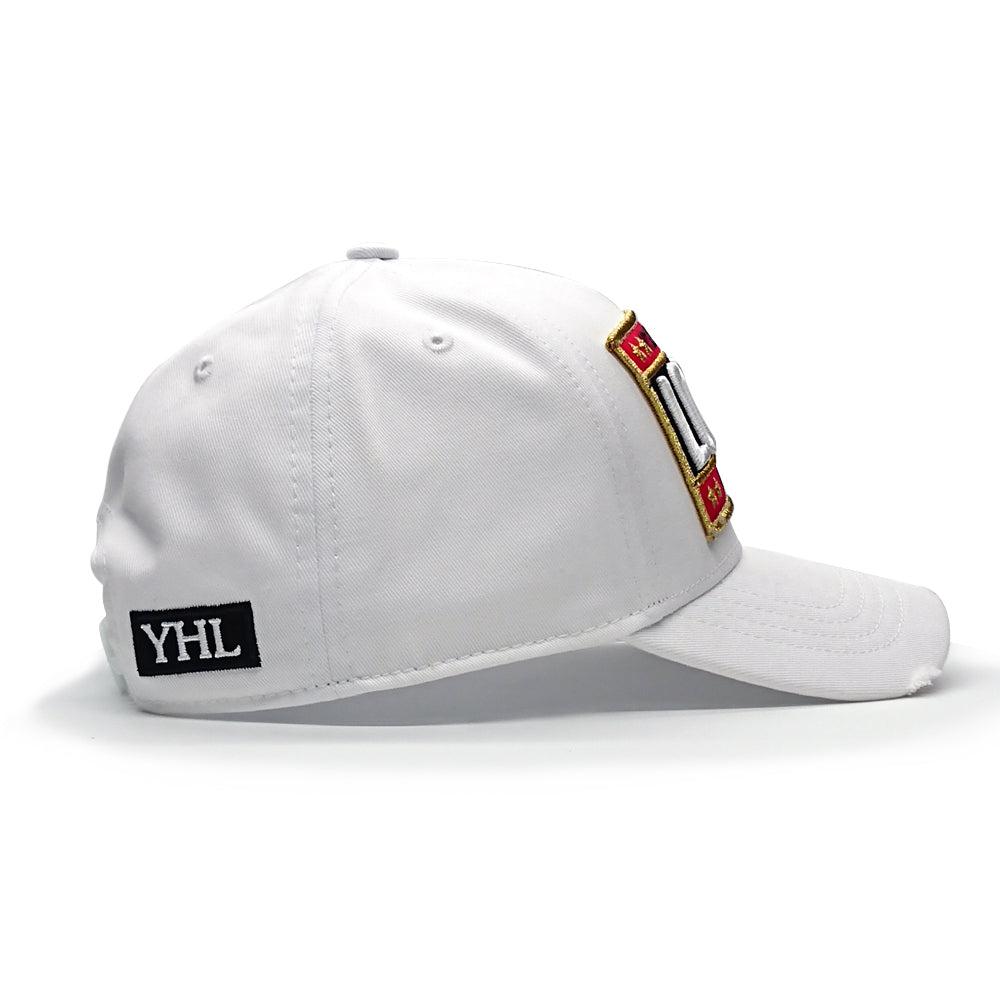 YoungHotLoaded - Kids White LOADED Colour Patch Canvas Trucker