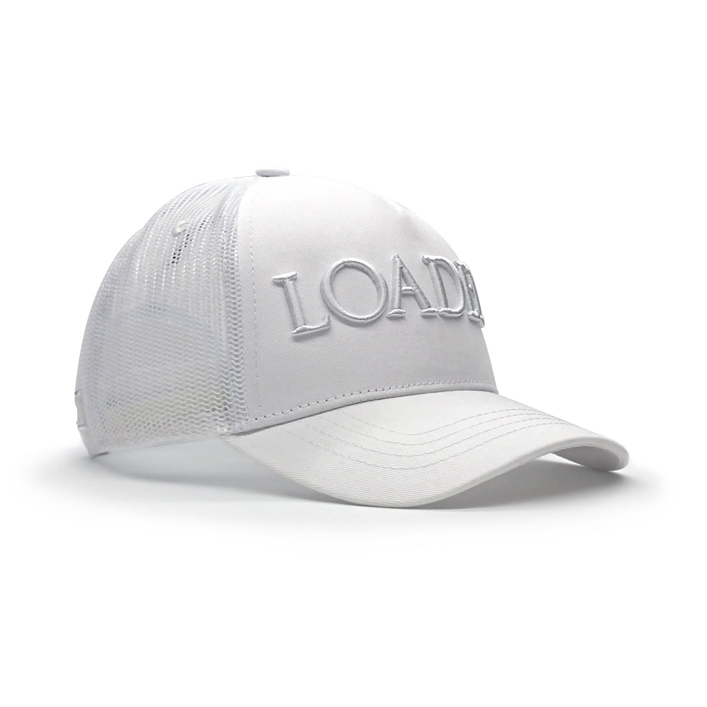 YoungHotLoaded - Kids White Loaded Mesh Trucker