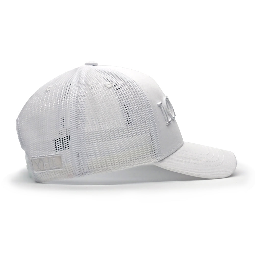 YoungHotLoaded - Kids White Loaded Mesh Trucker
