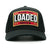 YoungHotLoaded - Black YHL LOADED Colour Patch Canvas Trucker