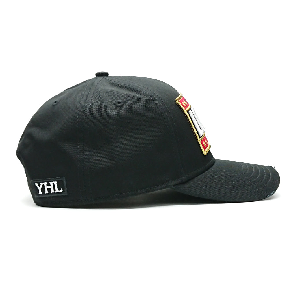YoungHotLoaded - Black YHL LOADED Colour Patch Canvas Trucker