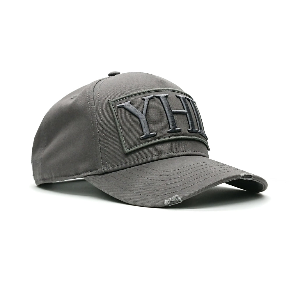 YoungHotLoaded - Grey YHL Logo Canvas Trucker