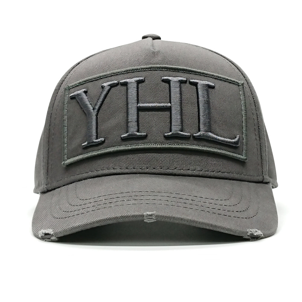 YoungHotLoaded - Kids Grey YHL Logo Canvas Trucker