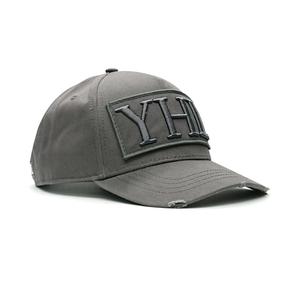 YoungHotLoaded - Kids Grey YHL Logo Canvas Trucker