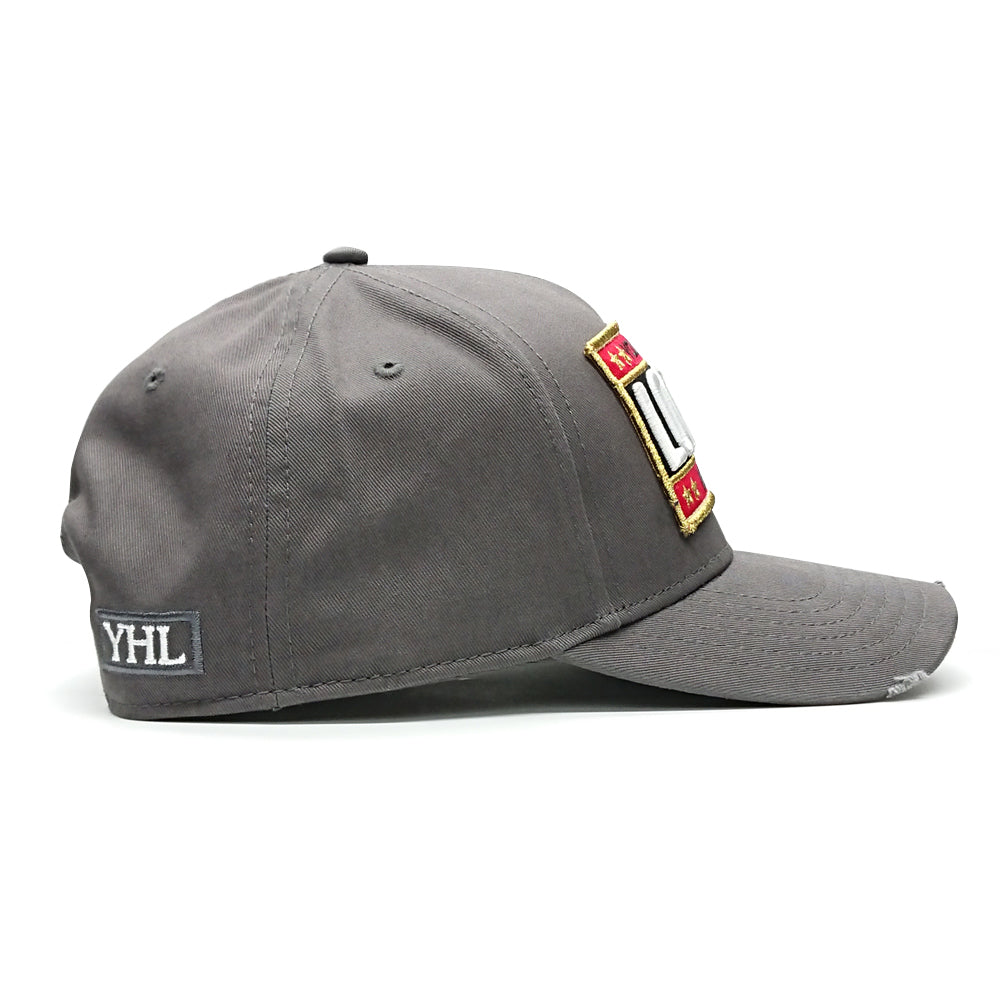 YoungHotLoaded - Grey YHL LOADED Colour Patch Canvas Trucker