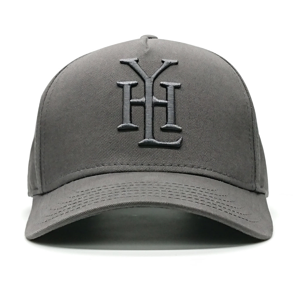 YoungHotLoaded - Grey Monogram Canvas Trucker
