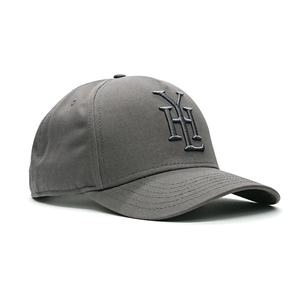 YoungHotLoaded - Grey Monogram Canvas Trucker