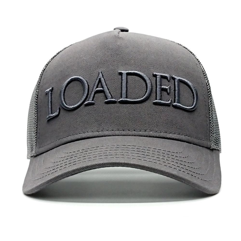 YoungHotLoaded - Grey LOADED Mesh Trucker
